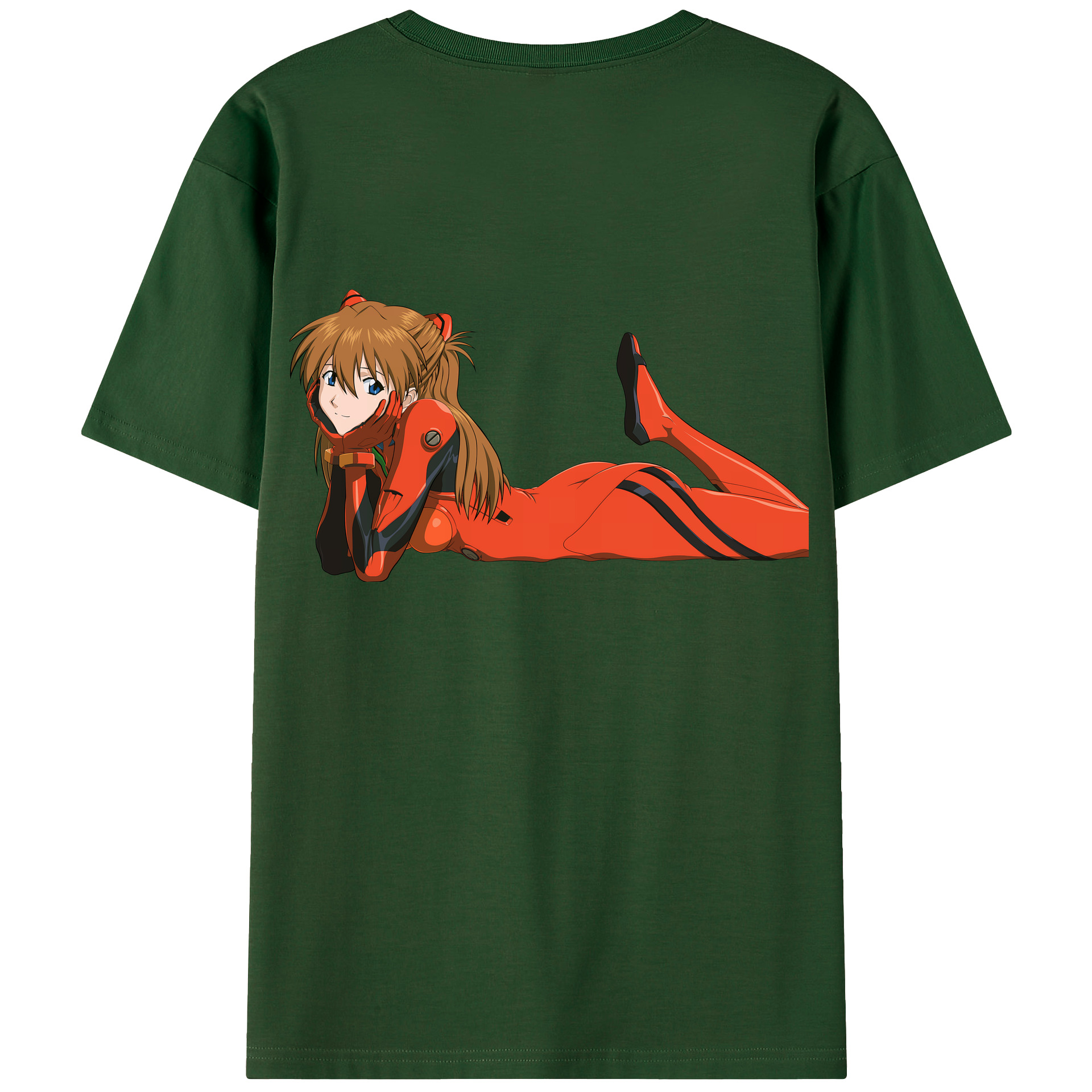 （画像用） EVA 新世紀エヴァンゲリオン 綿100％半袖Tシャツ（背面プリント）